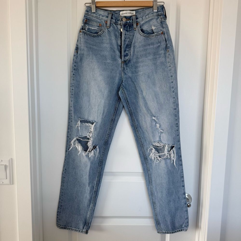 DENIM FORUM | The Boyfriend High Rise Loose 28L Size 25 - Picture 5 of 15